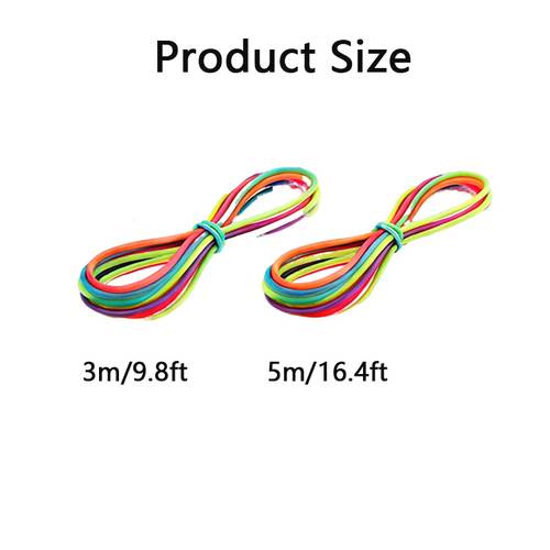 elastisches springseil mit gummperlen – dehnbares gummiband für geschenkfüller, gastgeschenke für geburtstagsfeiern, partyzubehör, perlen-elastik für bastelarbeiten, perlengefüllte für füllmaterial dekorationen