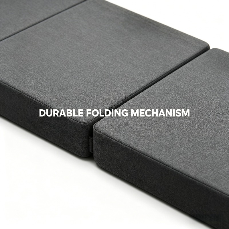thickened folding   non collapsing and non deforming office recliner sofa cushion four layer folding for   home tatami guest bed outdoor single mattress outdoor camping sleeping pad