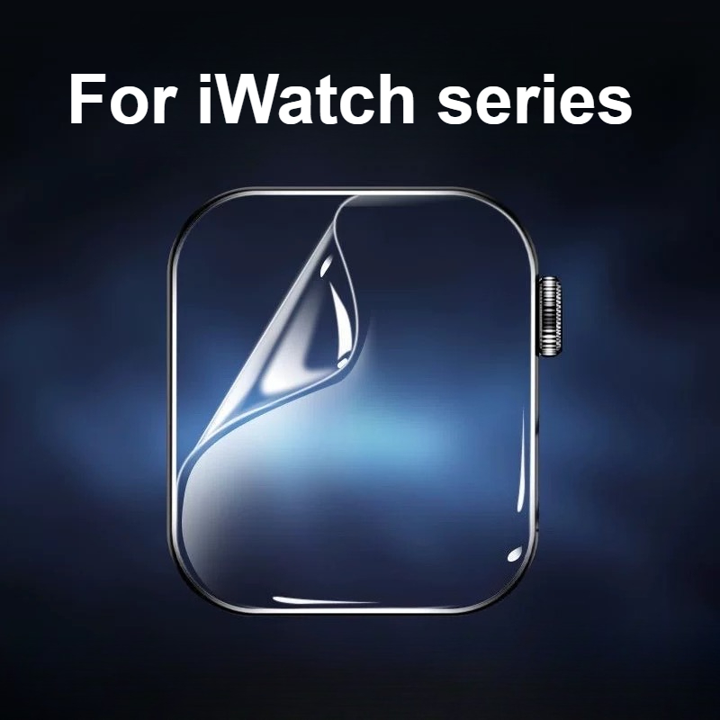 TEMU Набір із 5 ультратонких гідрогелевих захисних плівок для Apple Watch Series 11/Apple Watch Series 10 - 42мм, 46мм - проти подряпин, проти
