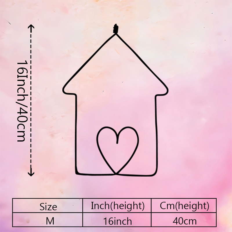 1pc Minimalist Wall Cutout - Shape Decor Suitable For Living Room, Bedroom, Porch - Thoughtful Housewarming & Anniversary Gift, /outdoor Decoration