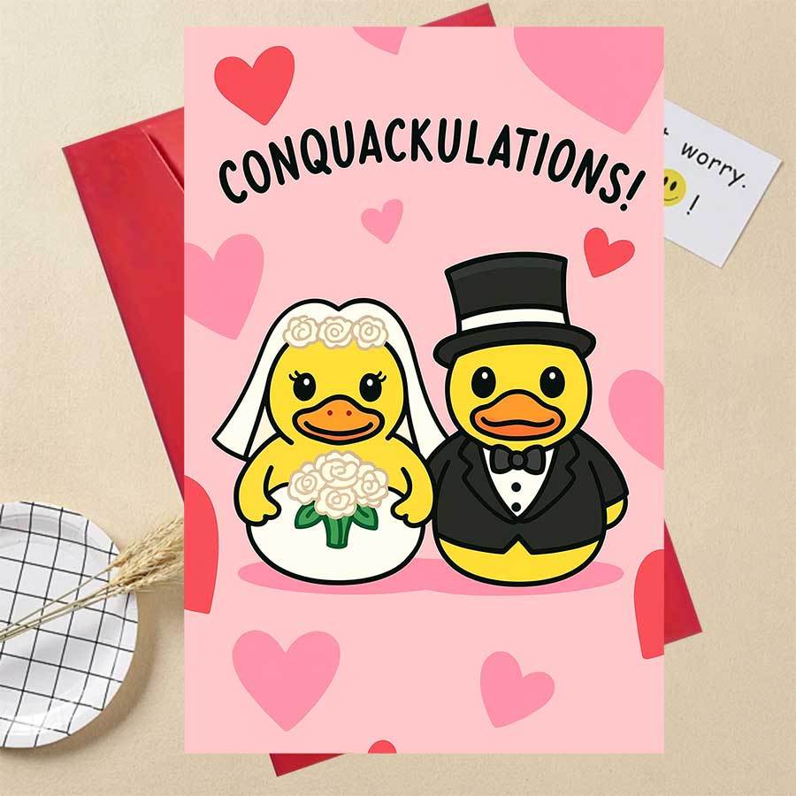 TEMU Un'affascinante nuziale con un delizioso di , per congratulare o come regalo per l' e le feste di matrimonio