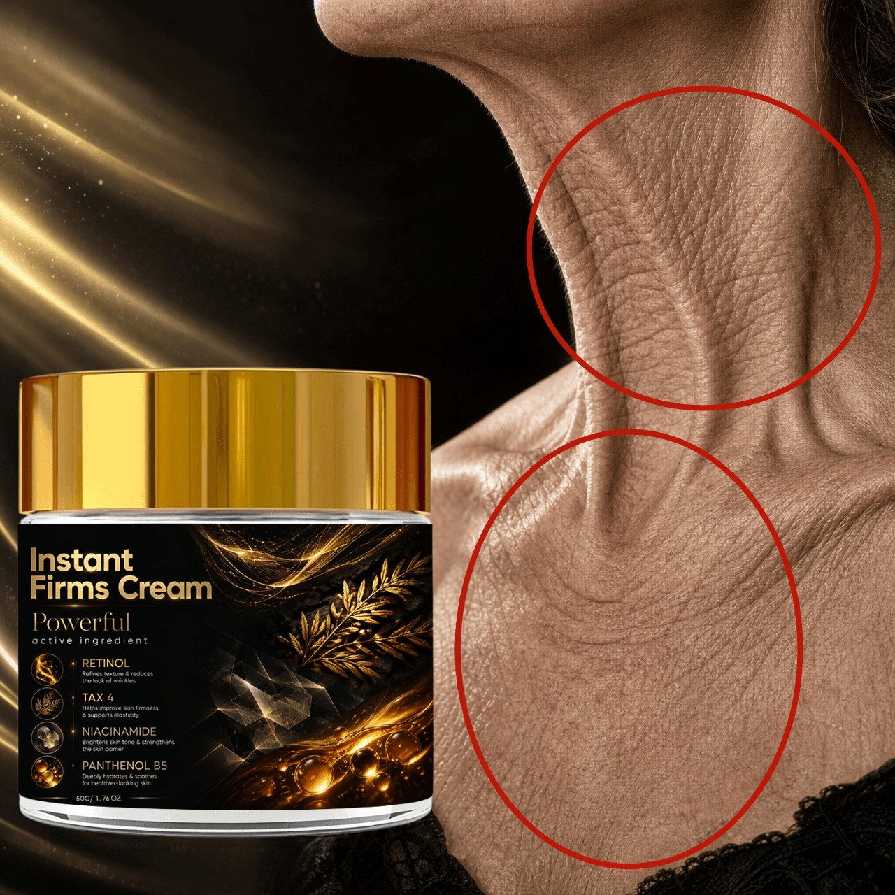 Instant Lifting Cream with 10X Retinol and TXA4