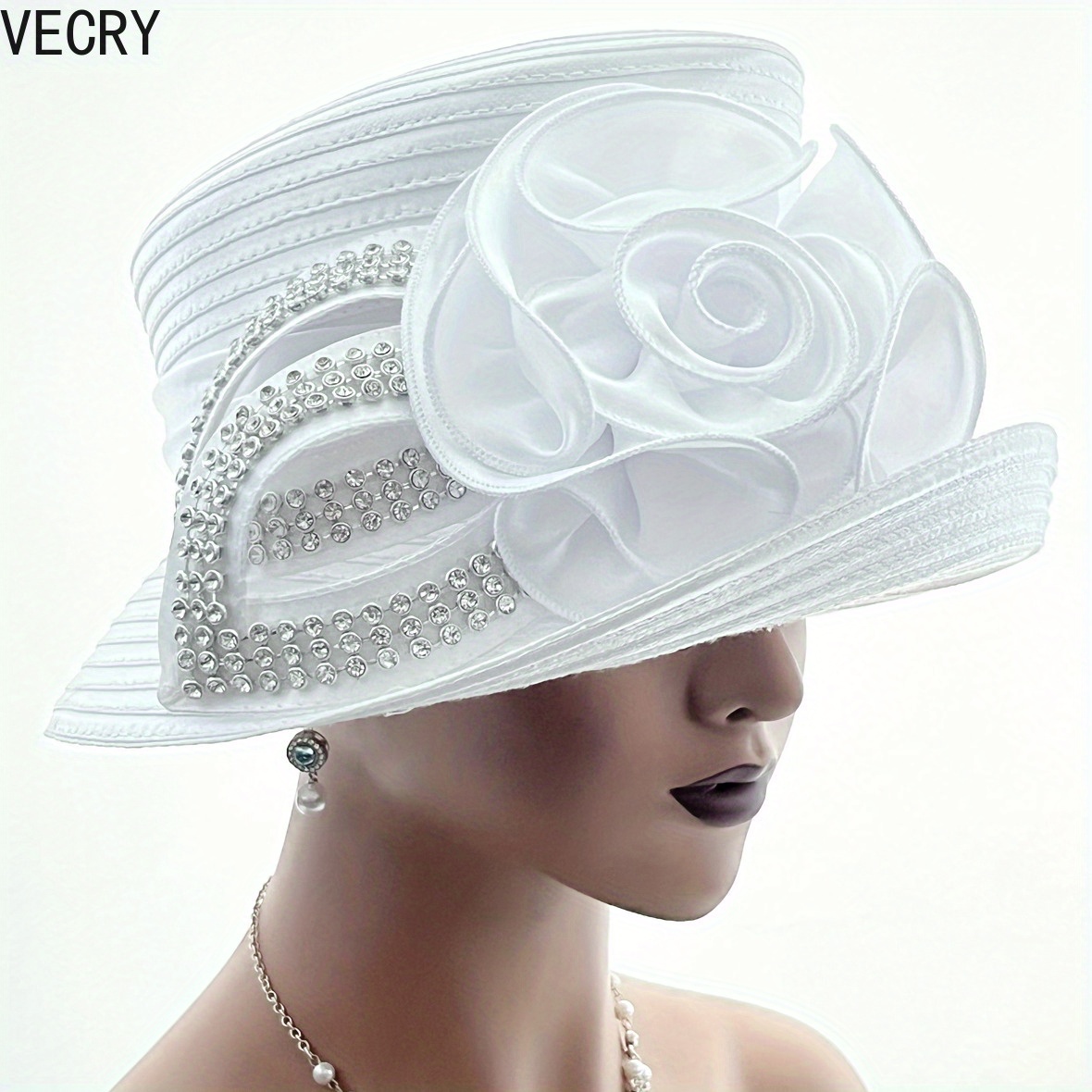 womens fascinator church weddings derby events - Temu display picture 3