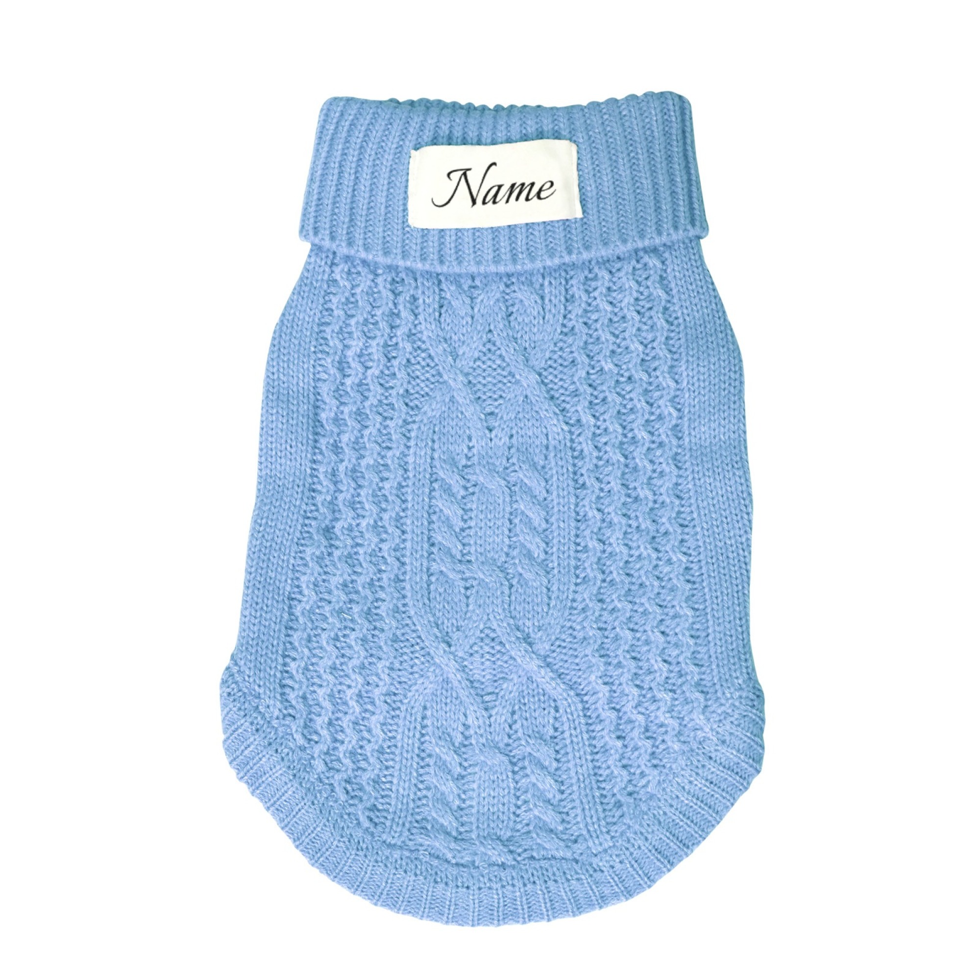 TEMU 1 Personalized Dog Sweater, Pet Cat And Dog Pullover Apparel - Custom Name, Suitable For Small/medium/large Cats, Comfortable Spring And Autumn
