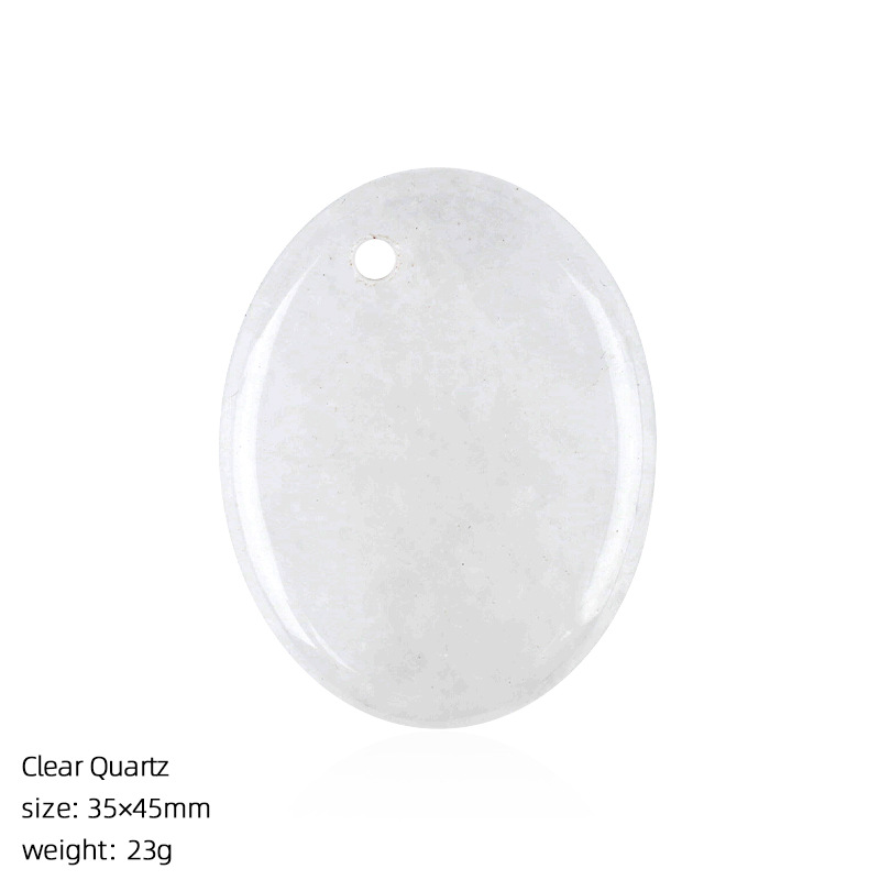 Artificial Crystal Palm Stone Pendant for DIY Necklace Charm