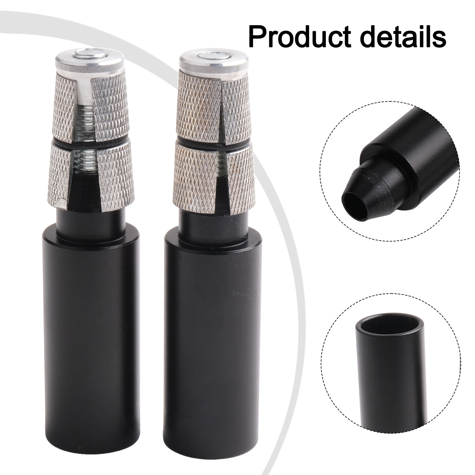 TEMU Bike Handlebar Bar End Extension Aluminum Alloy Handlebar Extender