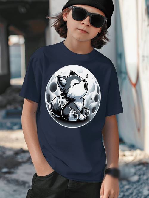 item picture t shirt boys clothing casual trendy cartoon pattern for boys ages 5 13 street style casual wear