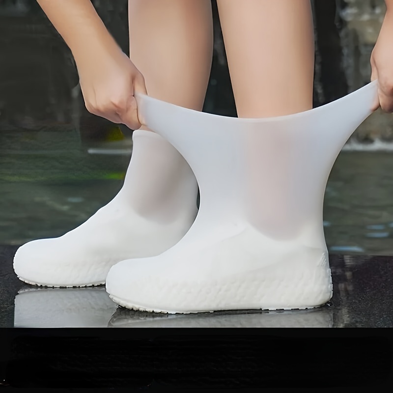 Unisex Waterproof Shoe Covers, Lightweight And Durable Pvc Rain Boots, , Suitable For , Hand Wash Or , Rain Gear, Rain Footwear, , Rain Shoe Protectors, Rain Shoe Covers