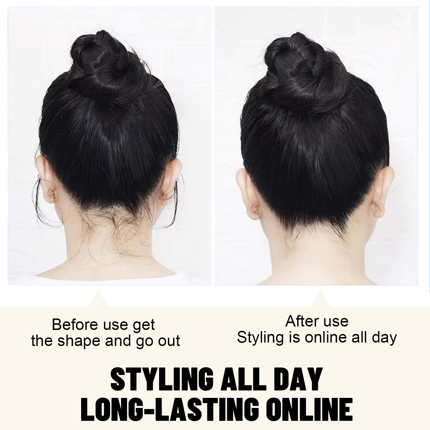 Hair Wax Stick for Controlling Edges and Flyaways