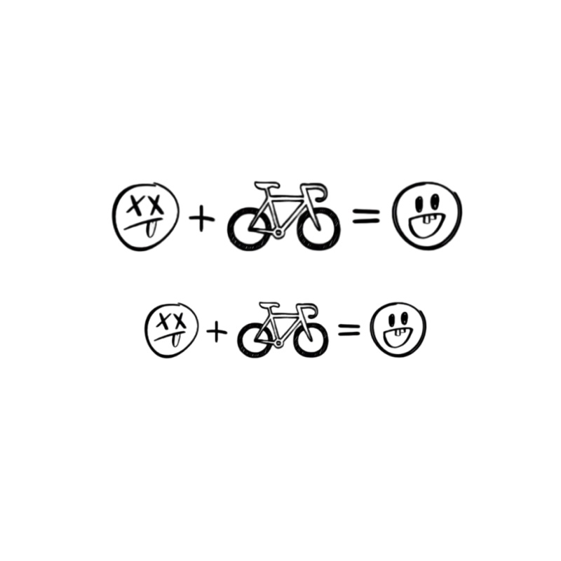 Set Of 2 Face Stickers For - Bike Decoration, Suitable For Motorcycles And Cars, Perfect For Holiday Gifts, Face Decals