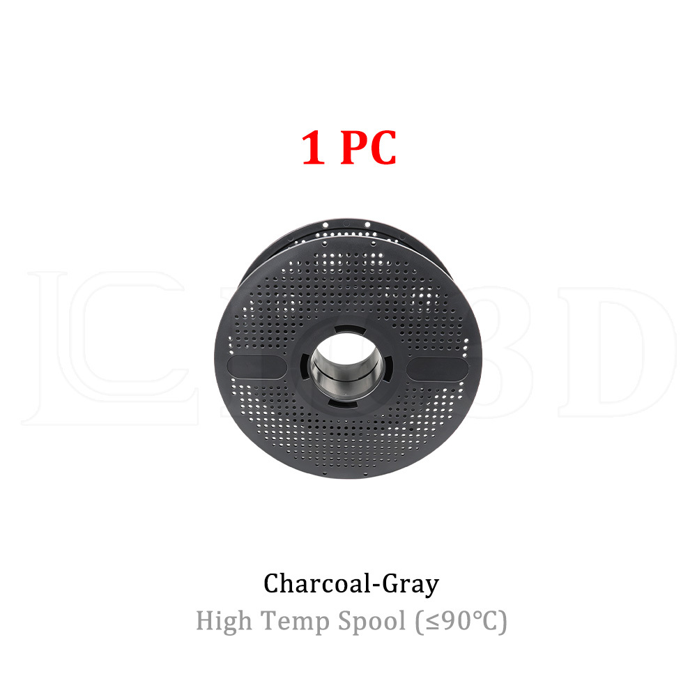 TEMU 3d Printer Filament Spool Reusable Plastic Reel For 1kg Pla Petg Abs Tpu Filament 3d Printing Accessories