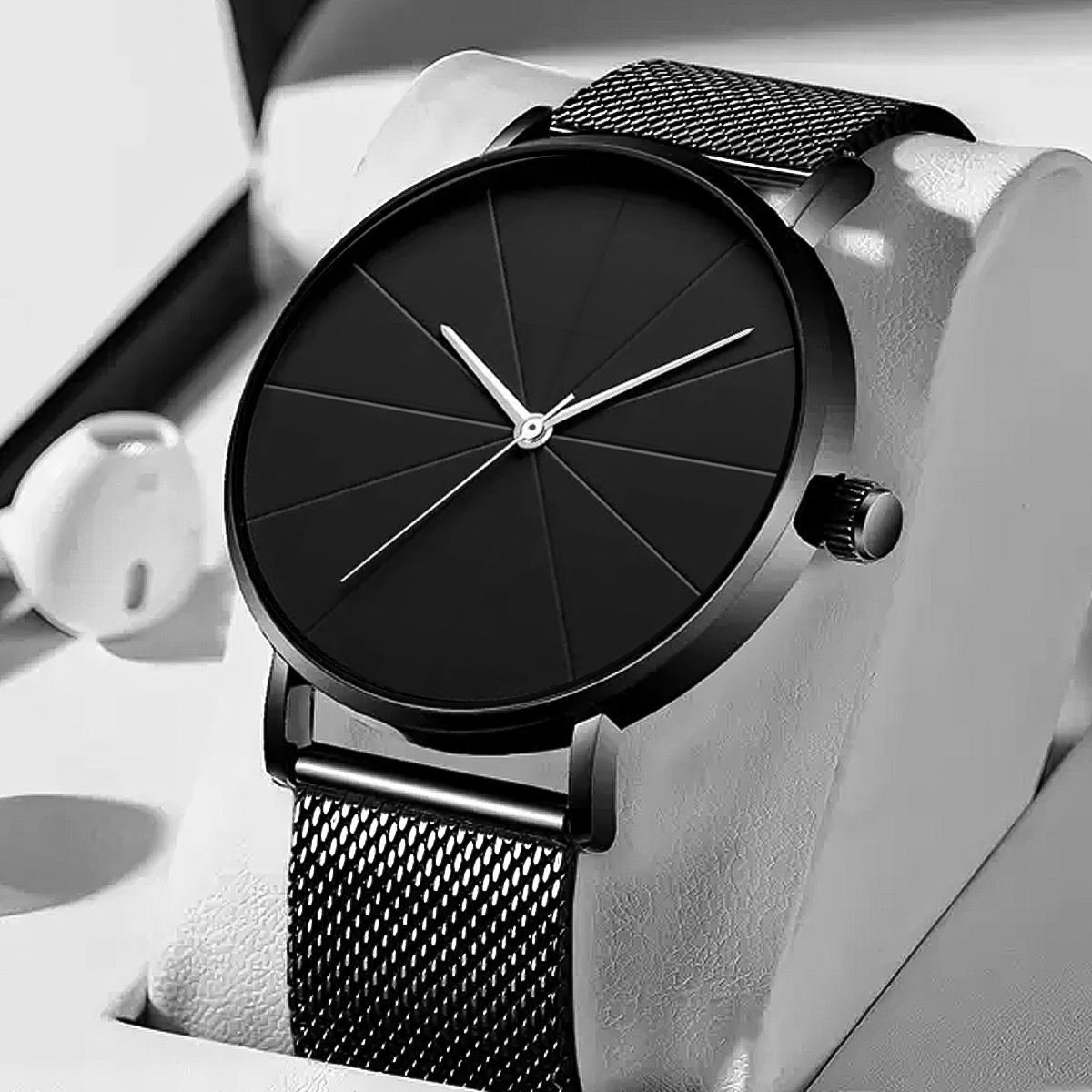 1 stuks Dames Modieus Luxe Quartz Horloge, Perfect voor Avondjurken of Dagelijks Gebruik om een Exquise Look te Creëren, Ideaal Cadeau voor Vrouwen, Familieleden, Vrienden, Geliefden, Moeders (Doos Niet Inbegrepen)