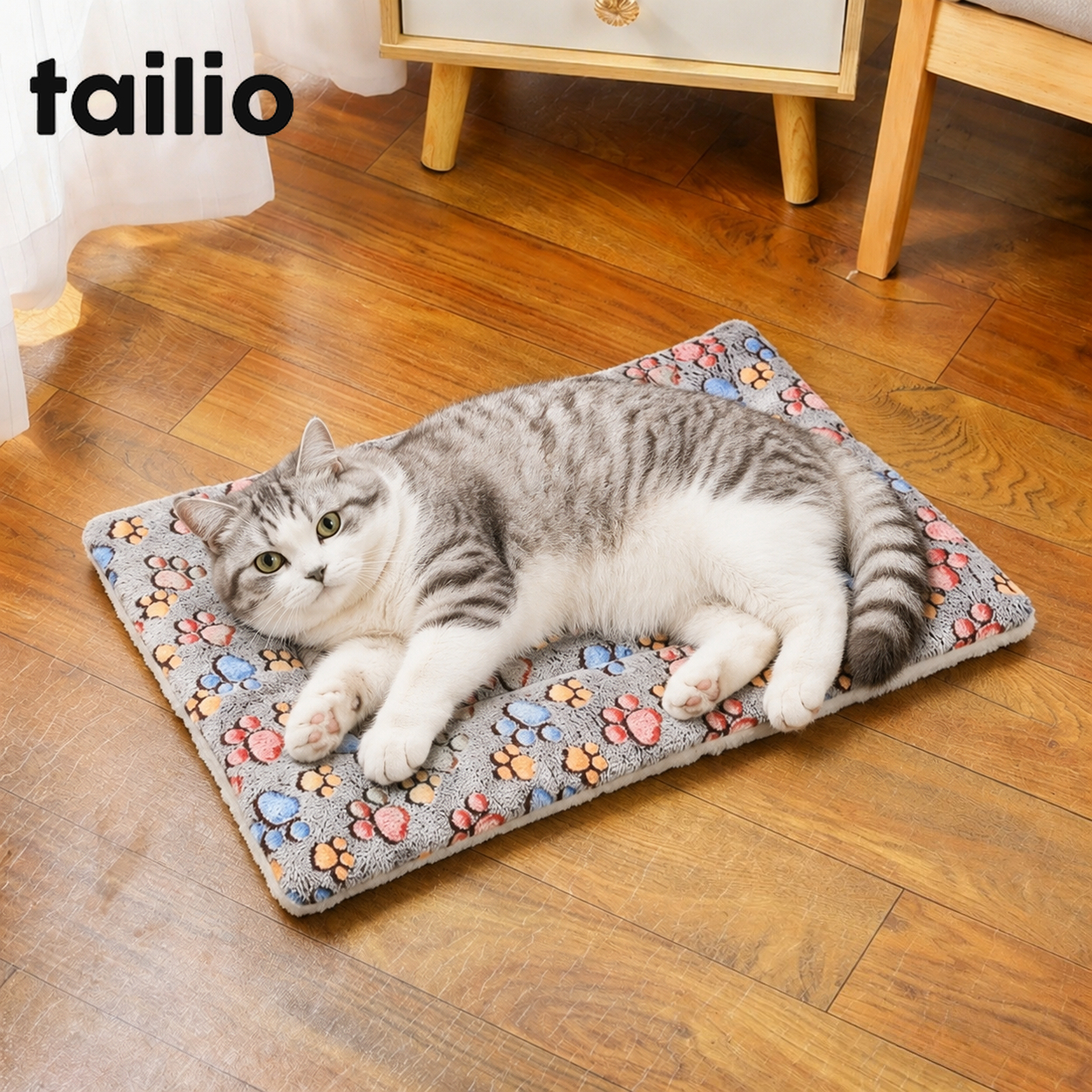 TEMU Tapis pour animaux de compagnie épais et , tapis de lit pour chien et chat toutes , convient aux chiens et chats, s' aux cages pour chiens, aux