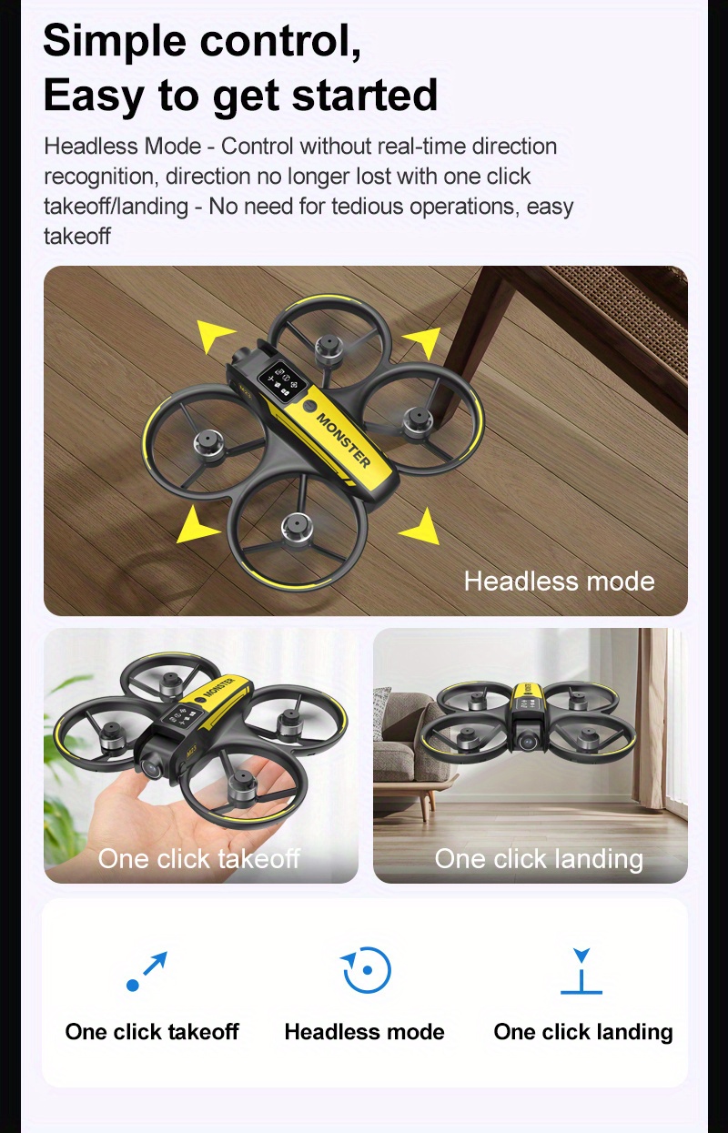 4K HD GPS Drone with Brushless Motor, Long Flight Time, Foldable FPV Quadcopter, GPS Auto-Return Home & Obstacle Avoidance, Optical Flow Positioning, Portable Drone with Large, Includes 2 Batteries - Ideal for Aerial Photography, Videography, Mapping, Surveying - Perfect Birthday/Holiday Gift for Adults & Teens, High Quality Drone