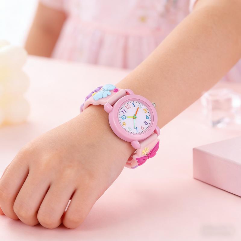 Butterfly Cartoon Quartz Watch for Kids