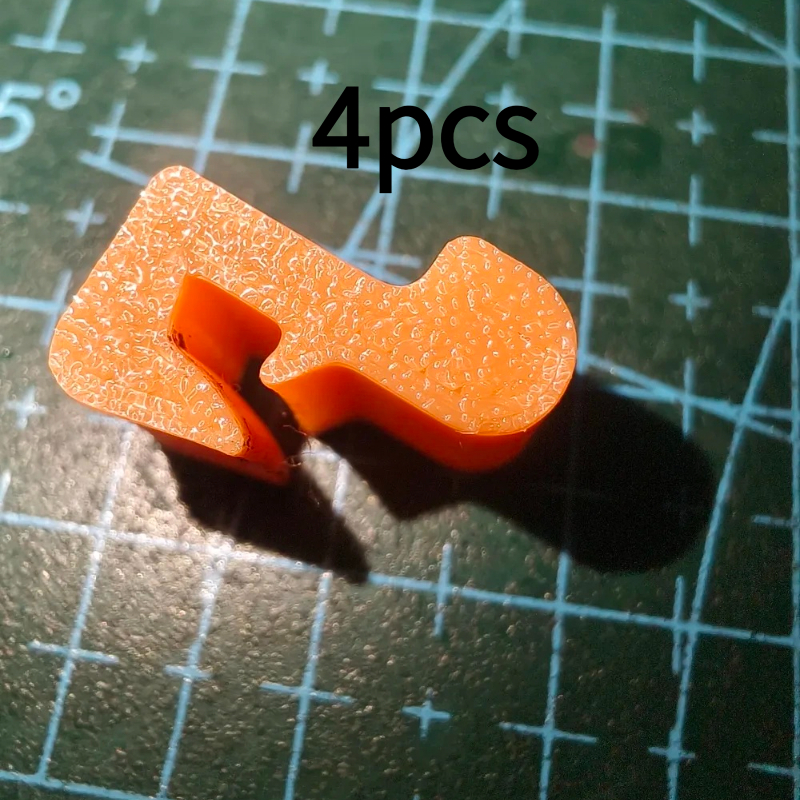 TEMU Set da 4 staffe di fissaggio per tubo, clip per cannuccia per lattina spray, staffa di fissaggio stampata in 3D a fibbia, saldamente le cannucce