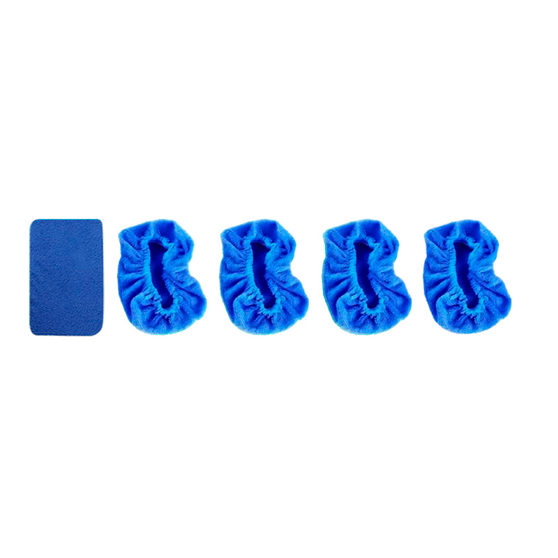 TEMU Lot de 5 chiffons de nettoyage de rechange pour balais d'essuie-glace, lavables et réutilisables en microfibre, adaptés aux têtes de brosse de