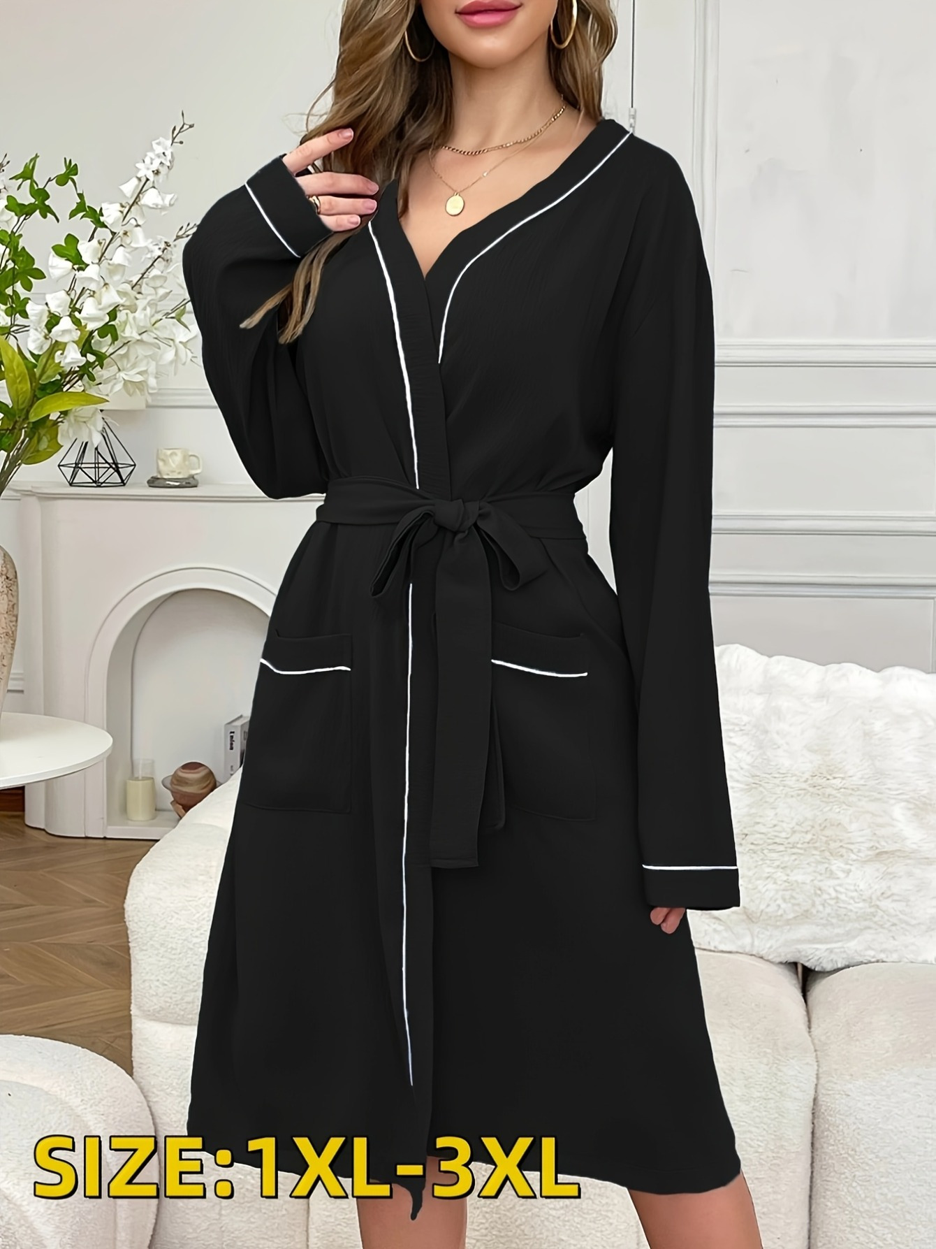 robes women plus size sold on Temu Canada