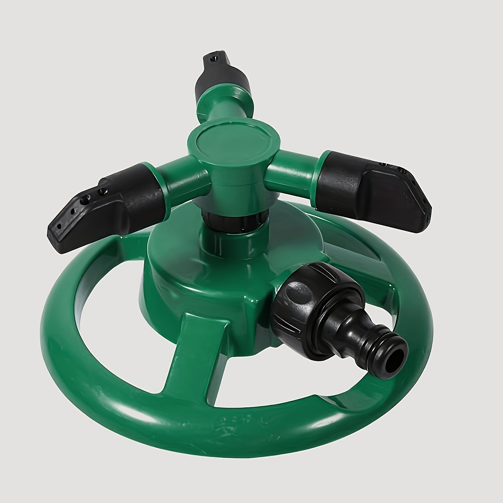 E-shop Verstellbarer Metall-Rasensprenger mit 360° Drehung – Langlebiger Gartenschlauch-Sprinkler für Garten & Rasenbewässerung, gleichmäßige