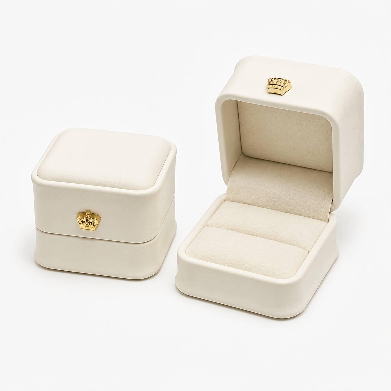 Women's Elegant Bow Open Ring Gift Box Set