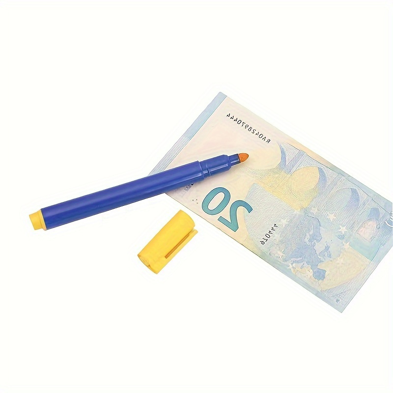 Stylo compact à base d'eau pour détecter la monnaie, idéal pour vérifier l'authenticité des objets de valeur
