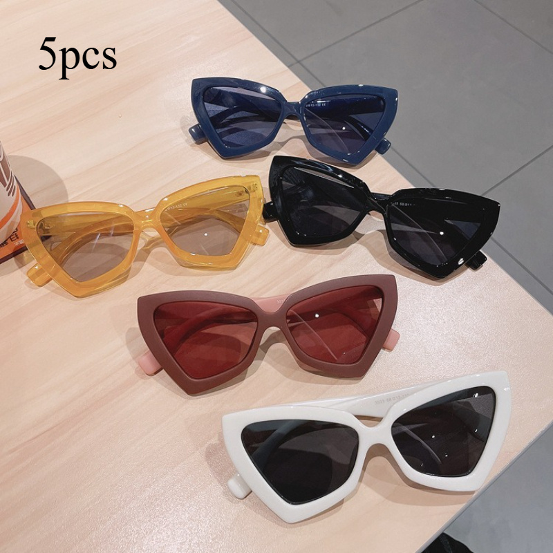 vintage oval cat-eye large frame polarized fashion  display picture 1