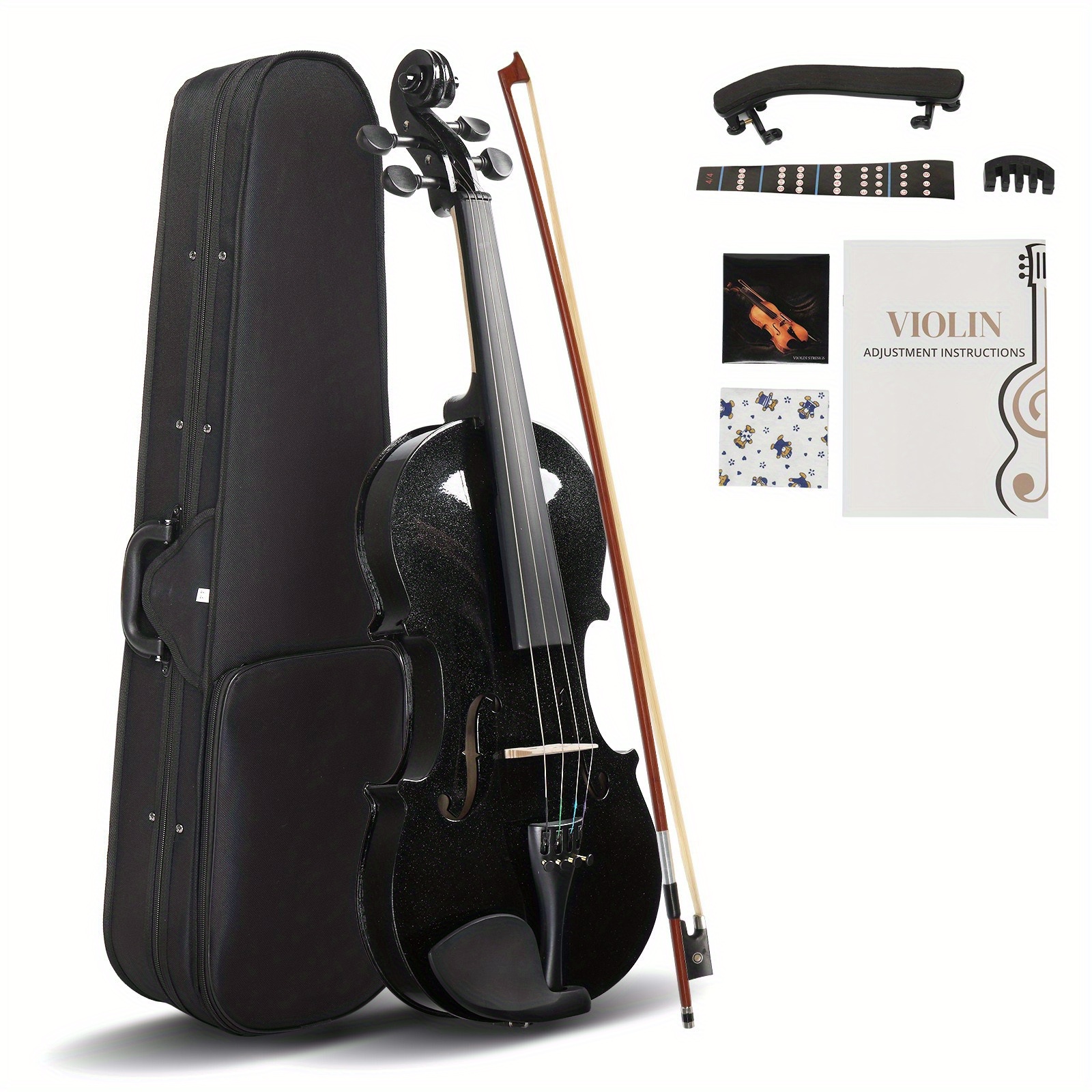 Violin Set for Adults Beginners Students with Hard Case, Violin... product image 7