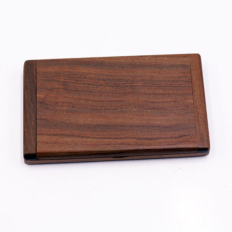 Durable 2 In 1 Wooden Comb Mirror Set Vintage Portable Folding Mirror Carved Design Mini Makeup Mirror Girl Lady