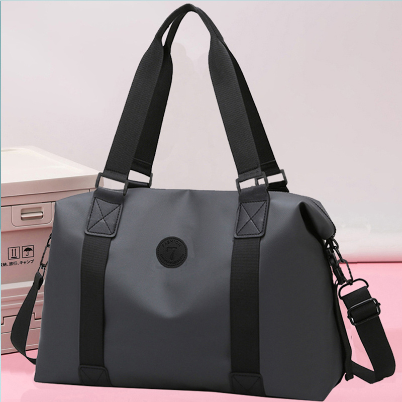 TEMU Bolso de Viaje, Bolso de Equipaje - Bolso de Reutilizable de Color Sólido para Otoño e Invierno, Bolso Tote Plegable Portátil, Adecuado para