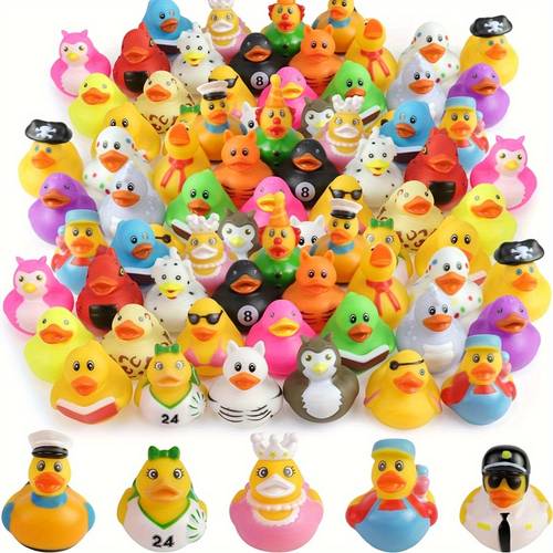 100 200 1000pcs rubber duckies halloween gifts bulk graduate multi item party favor packs 2 inch mini holiday redfor boys girls party favors classroom fillers