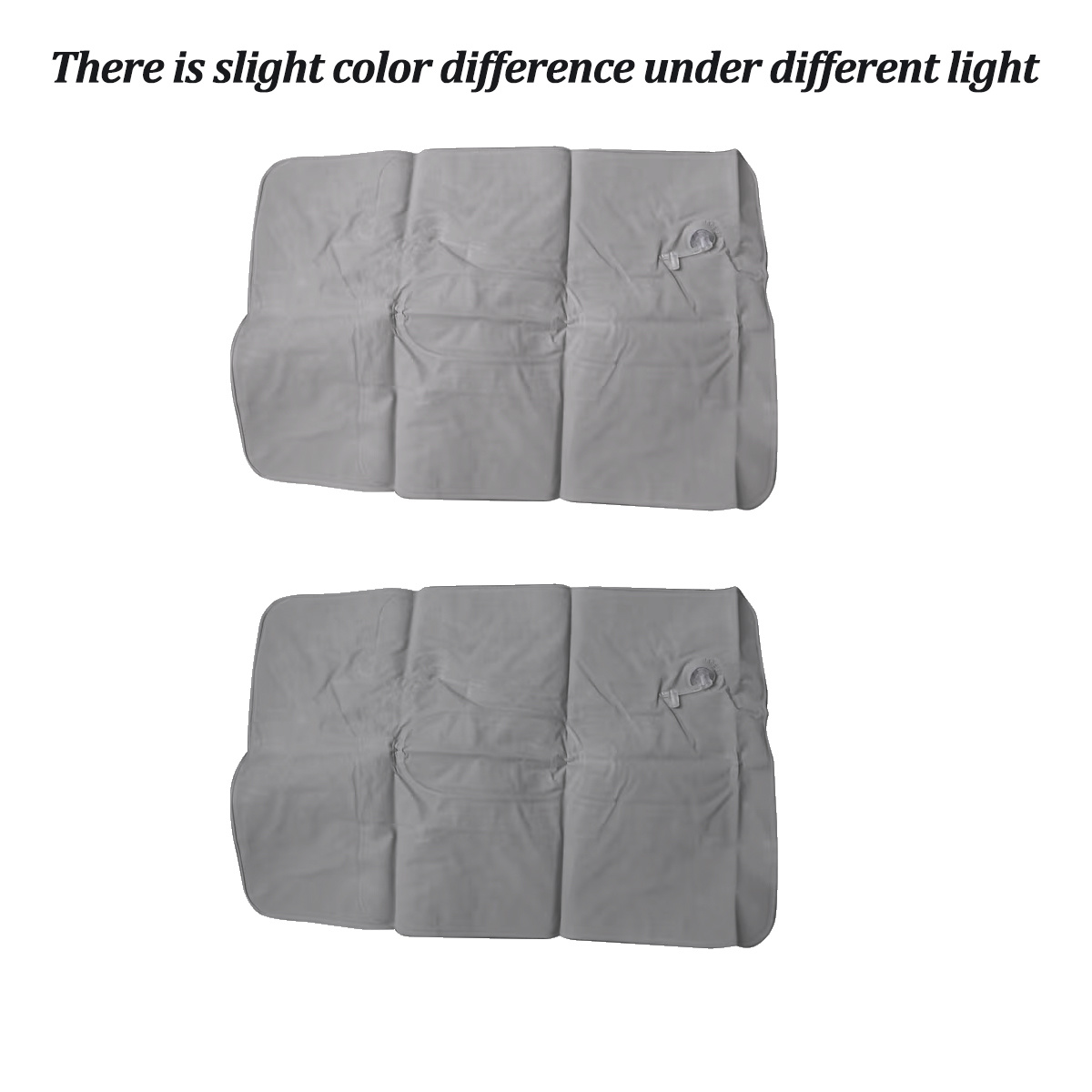 TEMU 2pcs Comfortable Inflatable Pillow, Suitable For Office, Car, Camping, Hiking And Napping - Supports Neck And Waist, Multifunctional Inflatable