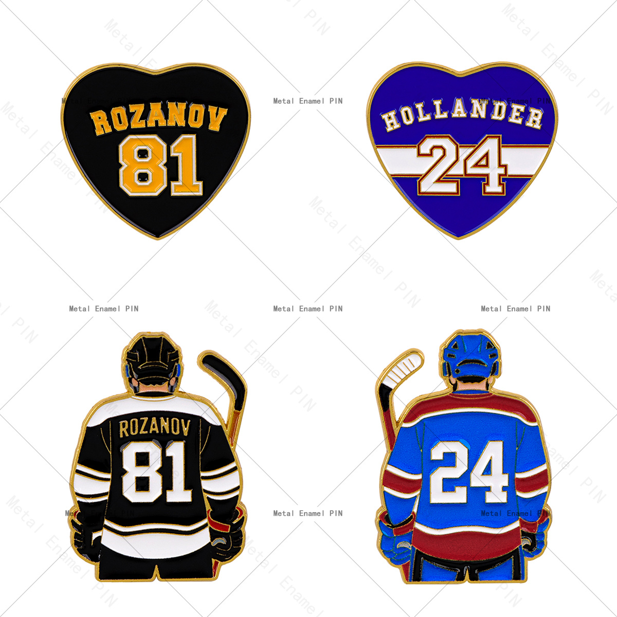 TEMU 4pcs/set Alloy Canadian Drama Showdown Lapel Enamel Pins And Brooches Badge Pins For Backpacks Bags Backpack Cool Decoration Friend For Gifts