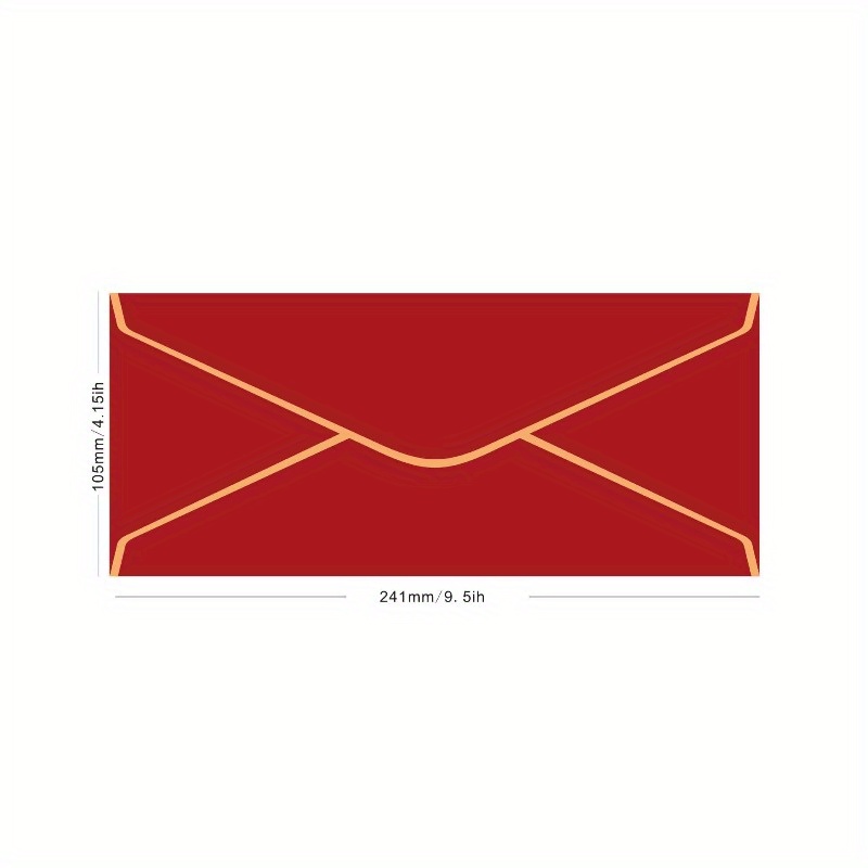 TEMU 50pcs Western Style C5 Envelopes For Greeting Cards, Invitations, And Invitations