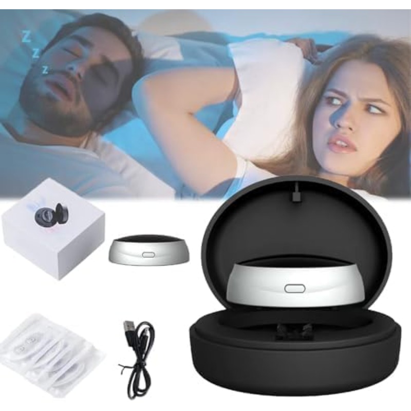 Jeremytis Z3 Pro Anti-Snoring Device - Smart 3-Speed Adjustable CPAP, Portable Anti Snore Machine with Instant, Comfortable & Side-Effect-Free Sleep Aid for Men &, Travel-Friendly Snore Solution - Image 4