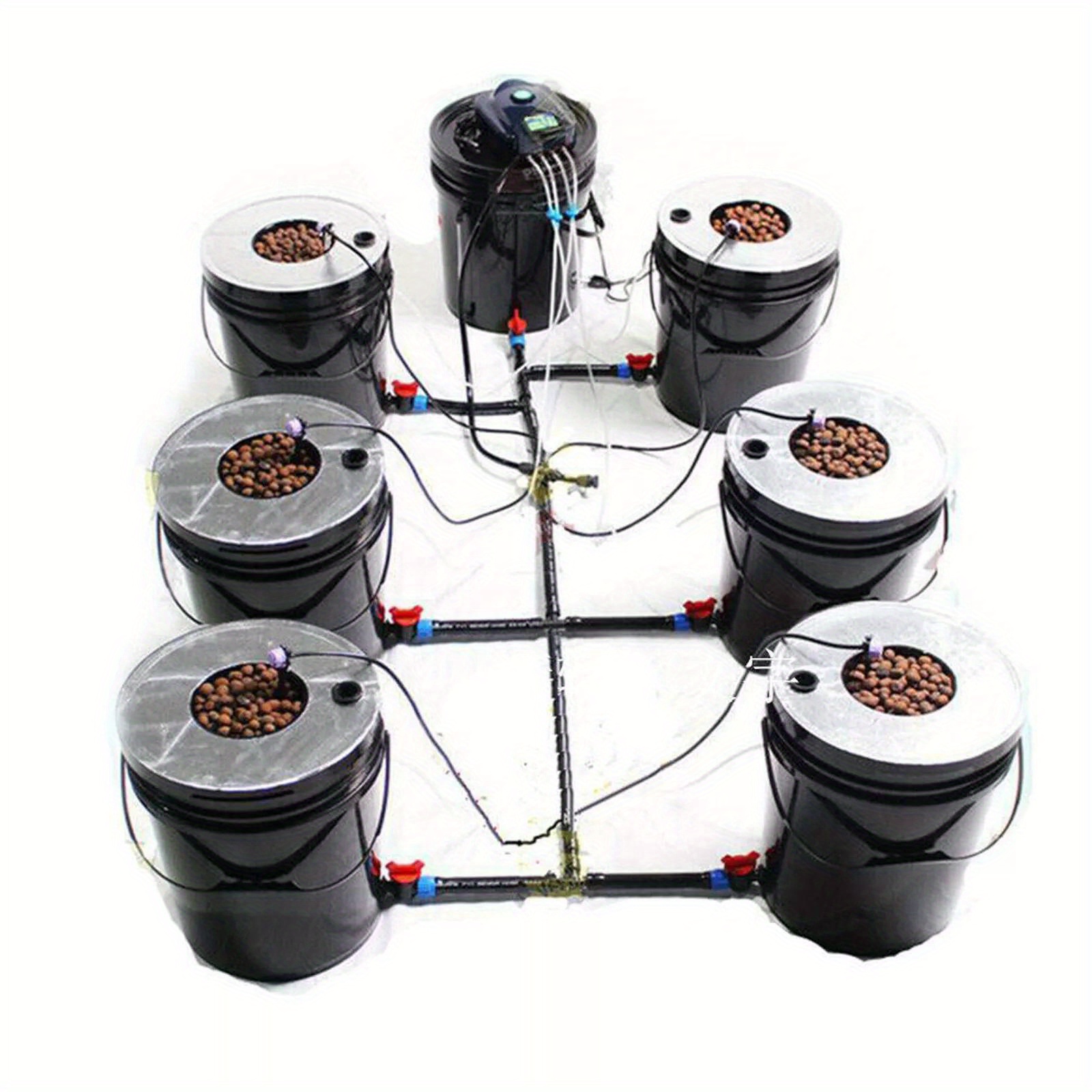 

6 Bucket Dwc Hydroponic For Growing Plants