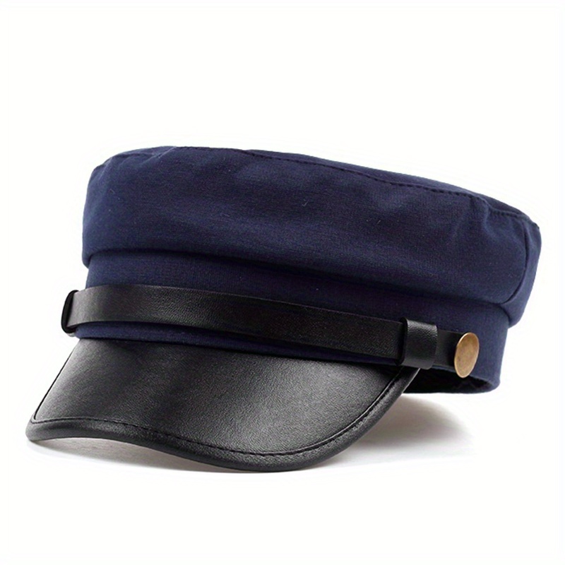 TEMU Basco da donna 1 blu navy natalizio, cappello casual da esterno, per uscite autunnali/invernali, viaggi e feste in spiaggia