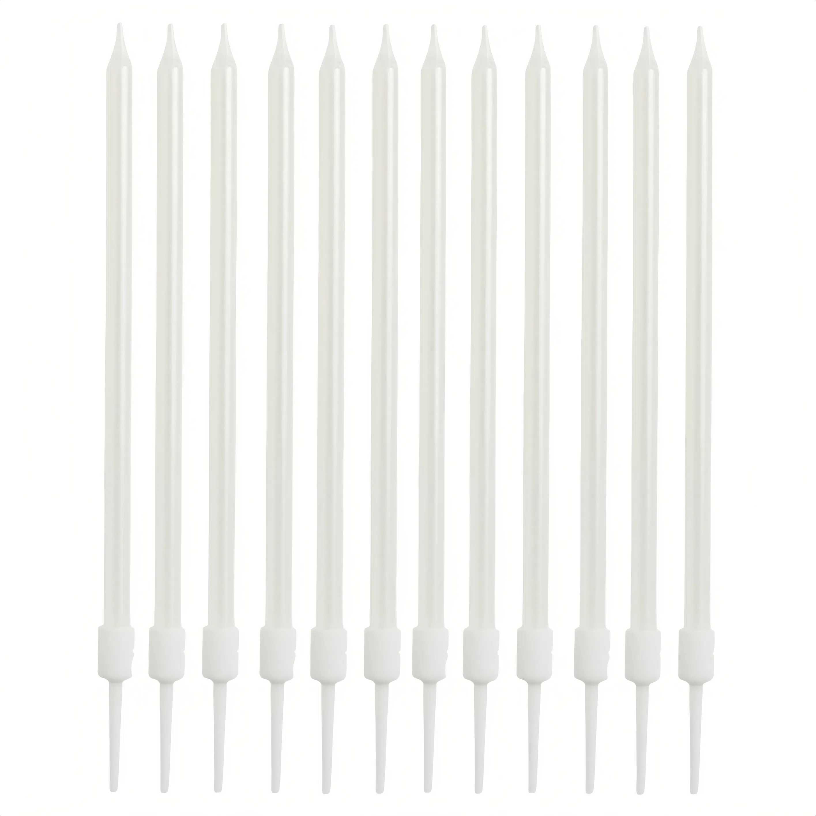 Image of 12pack Long Tall Birthday Candles For Cake Decorations