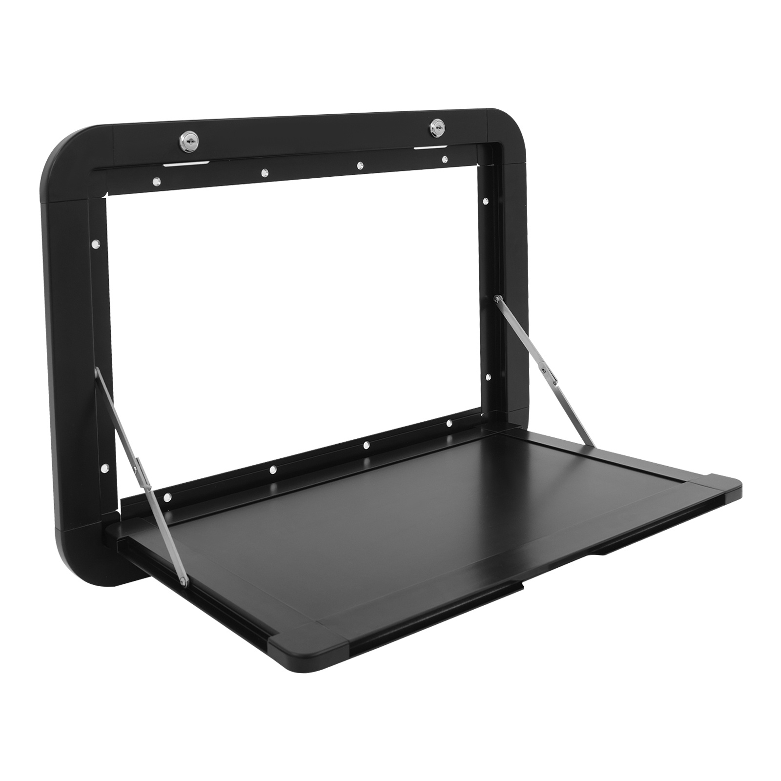 Image of Foldable Aluminum Rv Picnic Table Boasts A Sturdy Triangular Support Design, Of To 44 , Ensuring Stability And Long-lasting Use. Compatible With A Range Of Vehicles Such As , Yachts, Trucks
