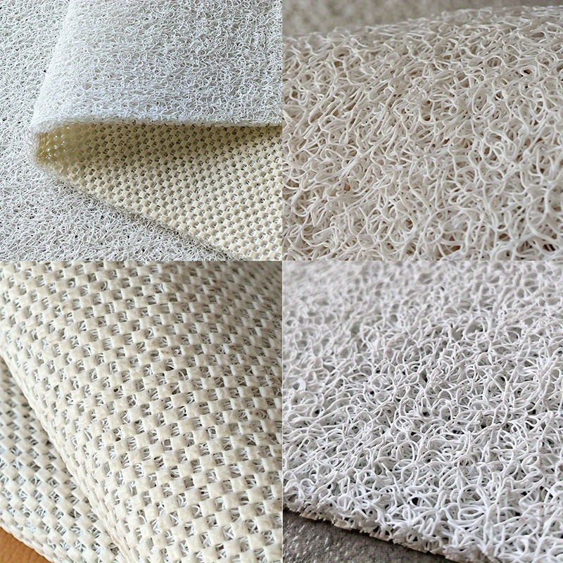Open PVC Loofah Mat, Non-Slip Bathroom Mat