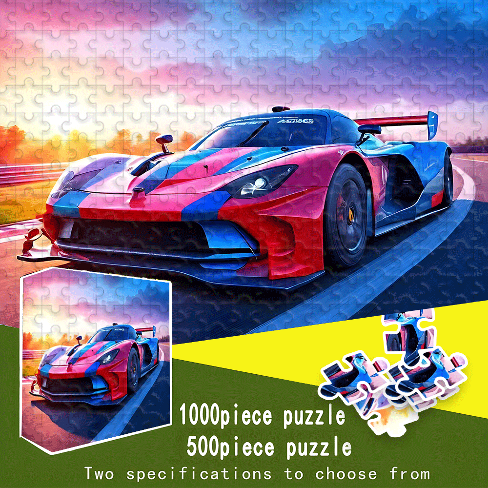 500/1000pcs Natural Landscapes Jigsaw Puzzle, Creative Art Gift