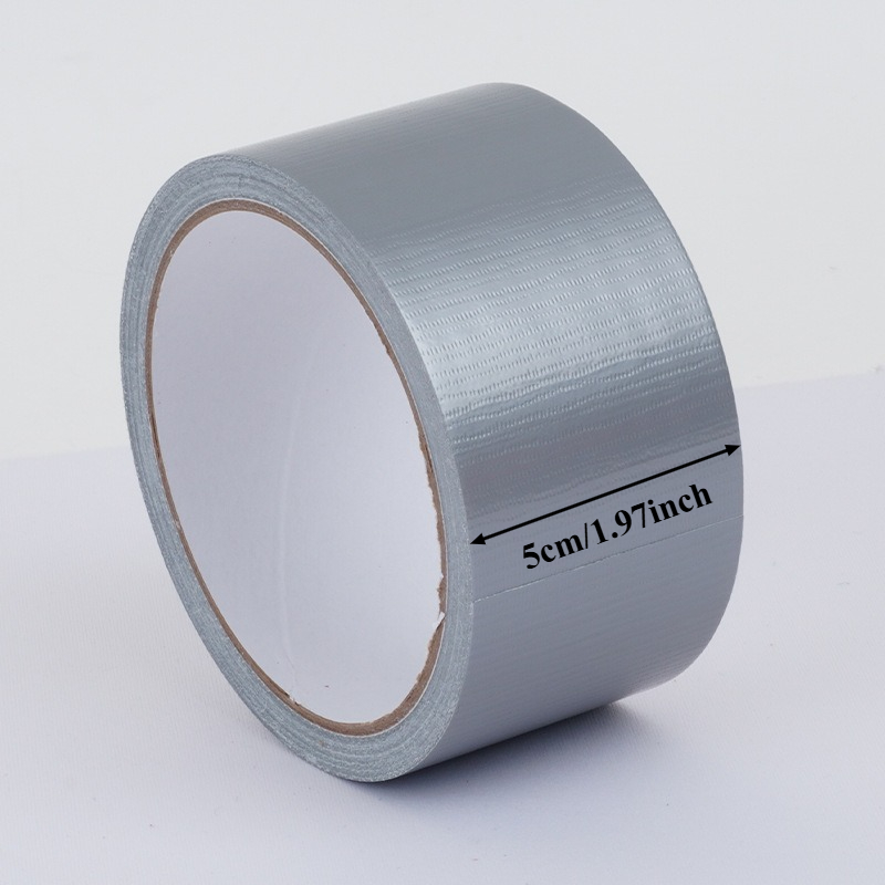 TEMU 1 Roll Gray Heavy Duty Duct Tape 5cm X 7.2m, High , Resistant, Waterproof And Moisture-proof, Hand-tearable Without Residue, Multipurpose Repair