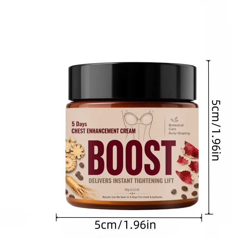 Bust Firming Cream for Women - Enriched with GINSENG And Caffeine, Provides 24-Hour Hydration for The Bust, Creating Softer And Smoother Skin, Improving Sagging Breasts, Get Secondary Breast Development Own Perfect Bust Tones, Suitable for The Bust