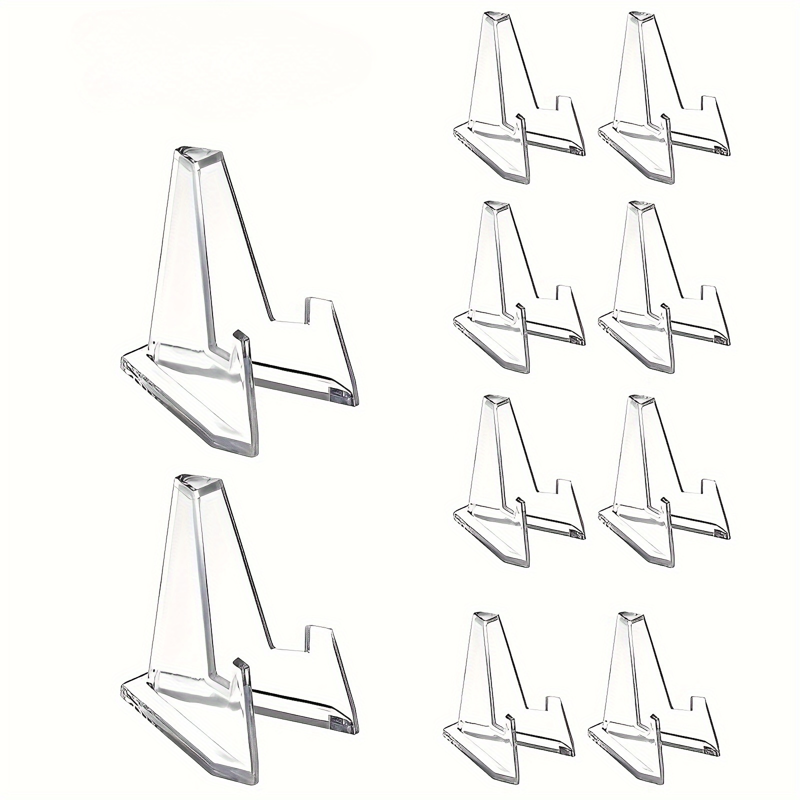 Five Acrylic Display Stands, Display Bases, Small Collectible Display Platforms, Multifunctional Holders Suitable for Collectibles, Artworks, Photos, Business Cards, Paintings, Souvenirs, Medals, And More.Open in new tab.