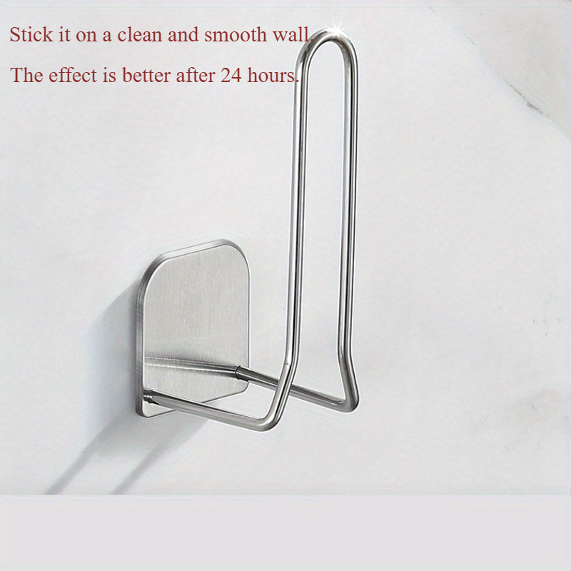 Chic Floral Stainless Steel Paper Towel Holder - Wall-mounted Dispenser For Kitchen & Bathroom