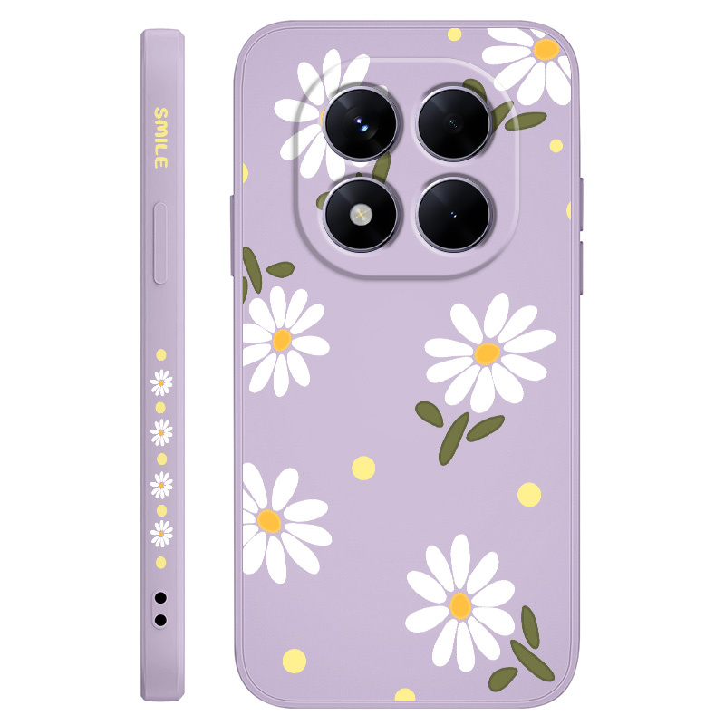 TEMU para Móvil: con Diseño de Flores Dispersas para Redmi Note 15 5G