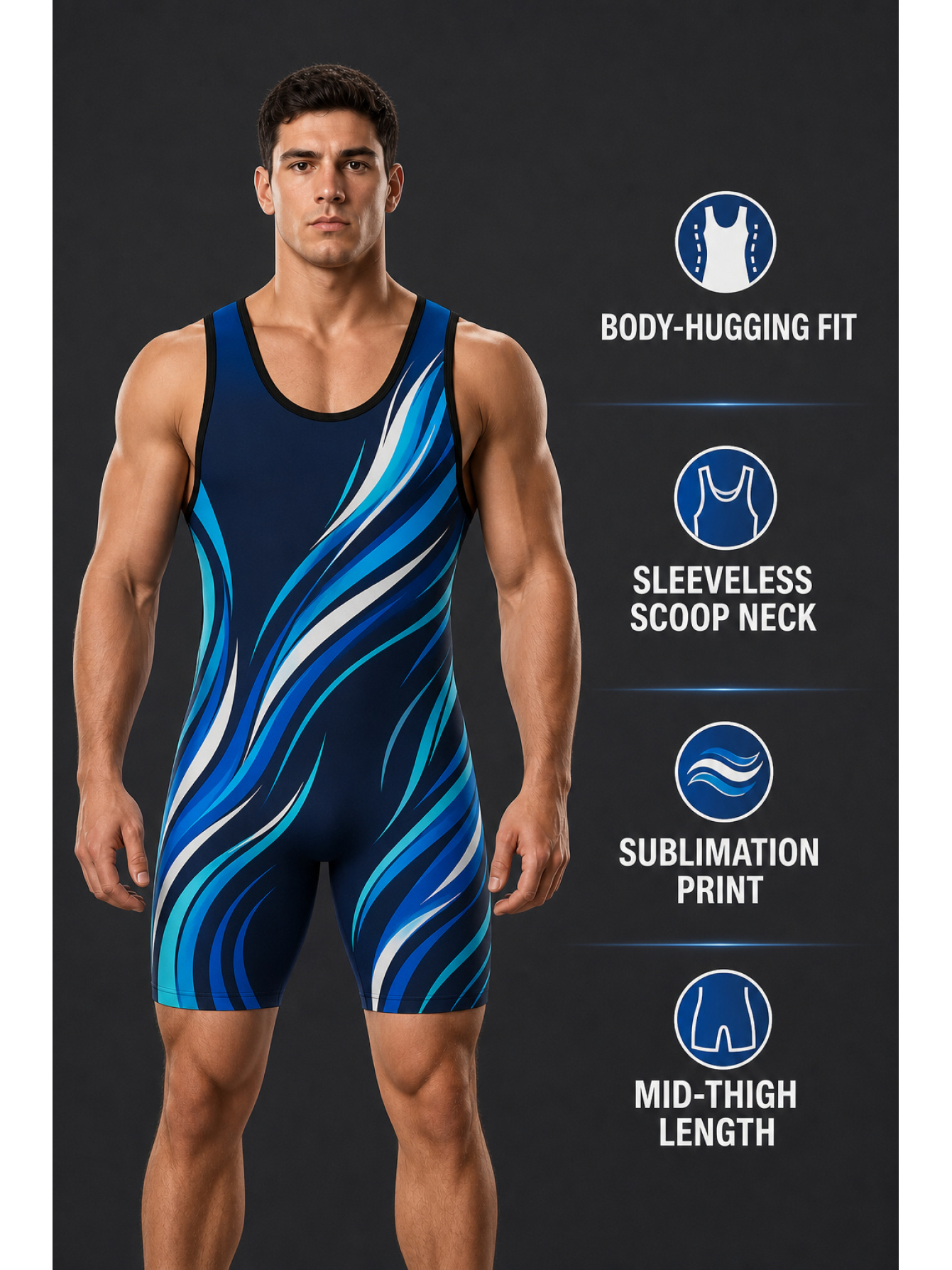 youth and adult wrestling singlets bodysuits tights vest sets underwear triathlon cycling wear marathon sportswear sleeveless weightlifting suits boxing training suits swimwear gym fitness cycling sleeveless running suits
