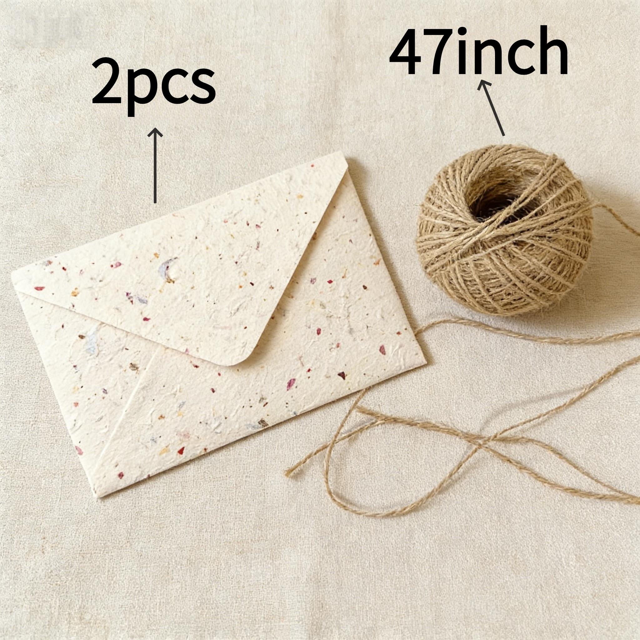 TEMU Paquete de 3 (2 sobres hechos a y 47 pulgadas de de ), ideal para , tarjetas de , cartas de amor, felicitaciones navideñas y notas de
