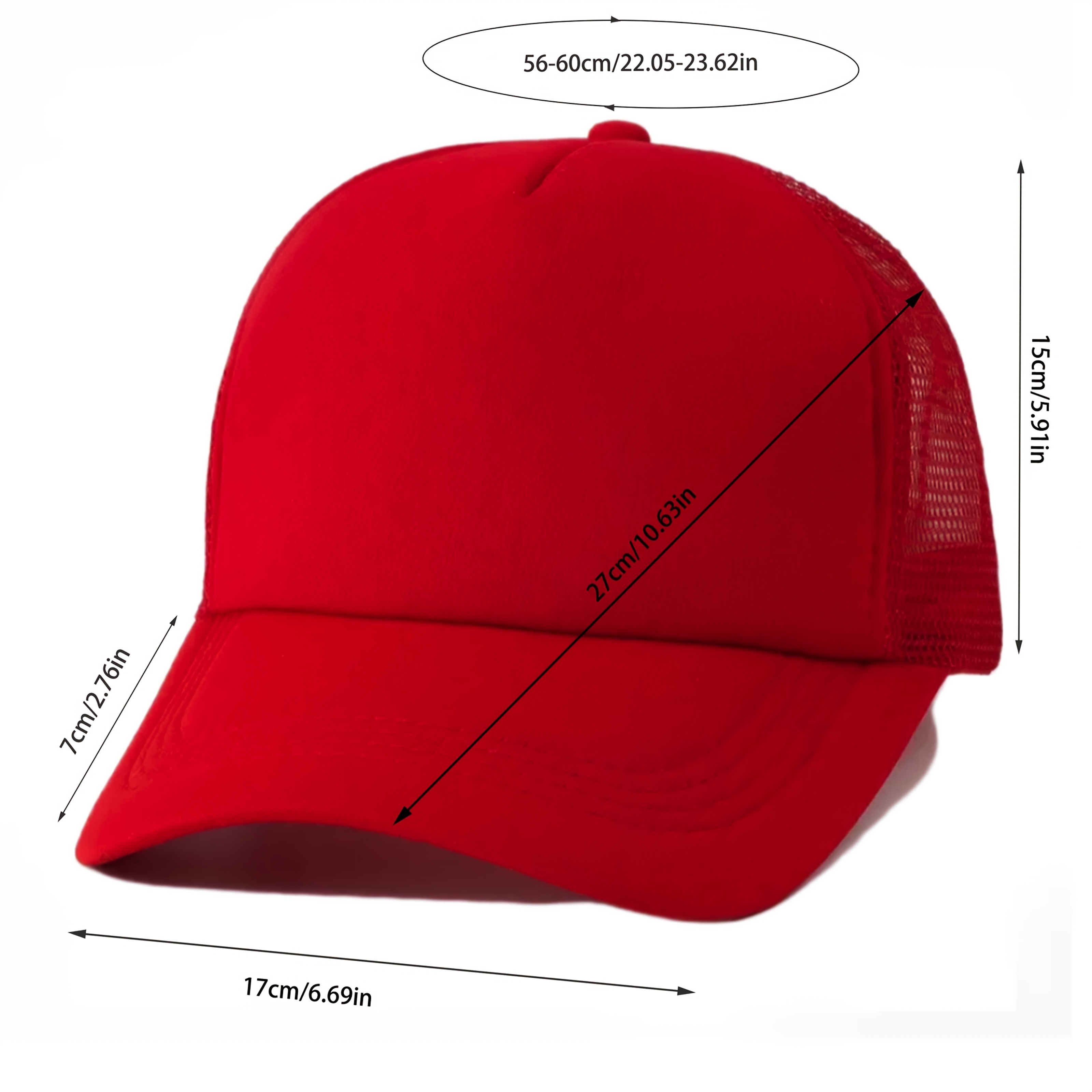 12 Black Baseball Caps, Breathable & Adjustable Fit