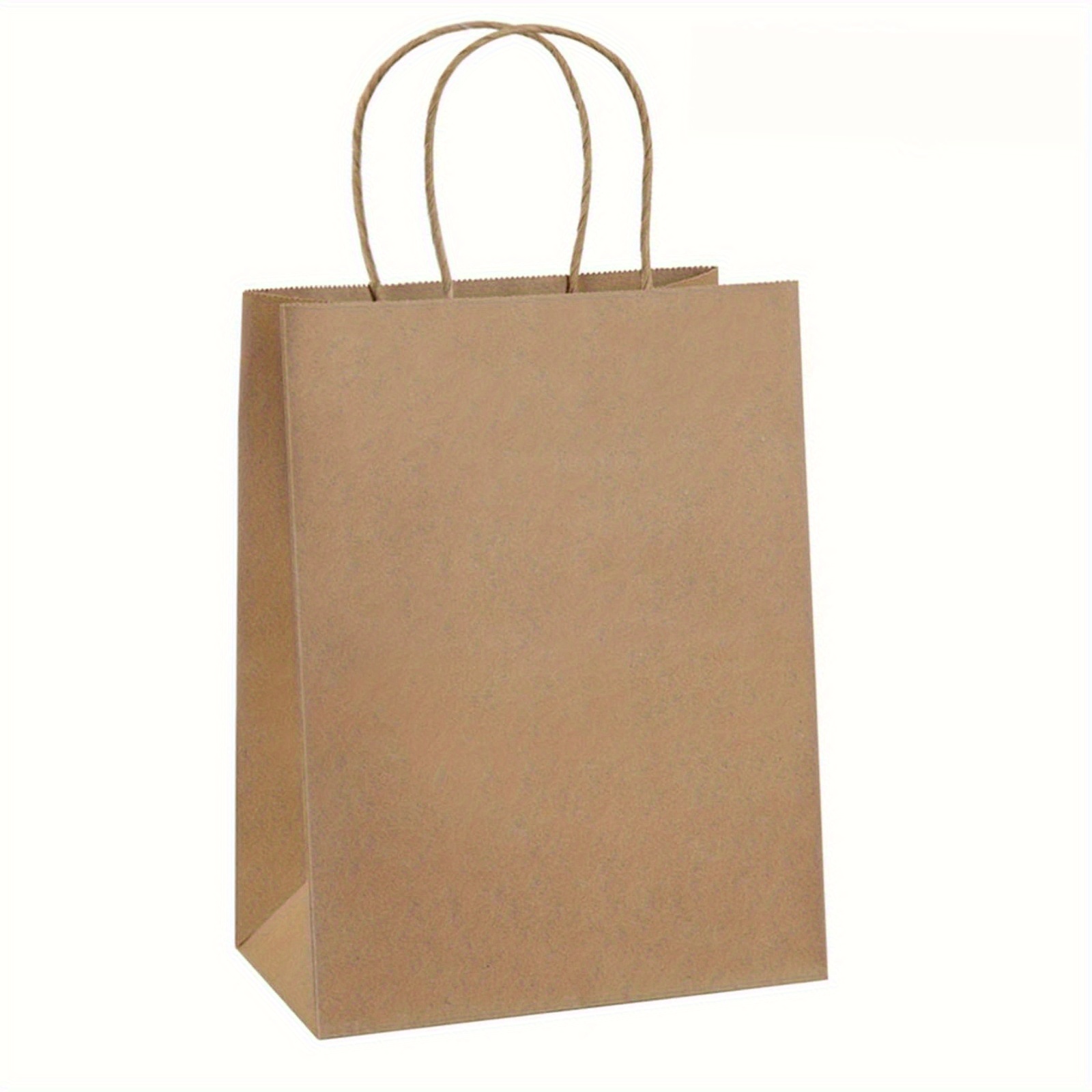 TEMU 300pcs Of High-end Paper Bags, Handbag Paper Bags, Hand-held Gift Bags, Durable Shopping Bags, Gift Packaging, Takeout Bags, Storage Bags,