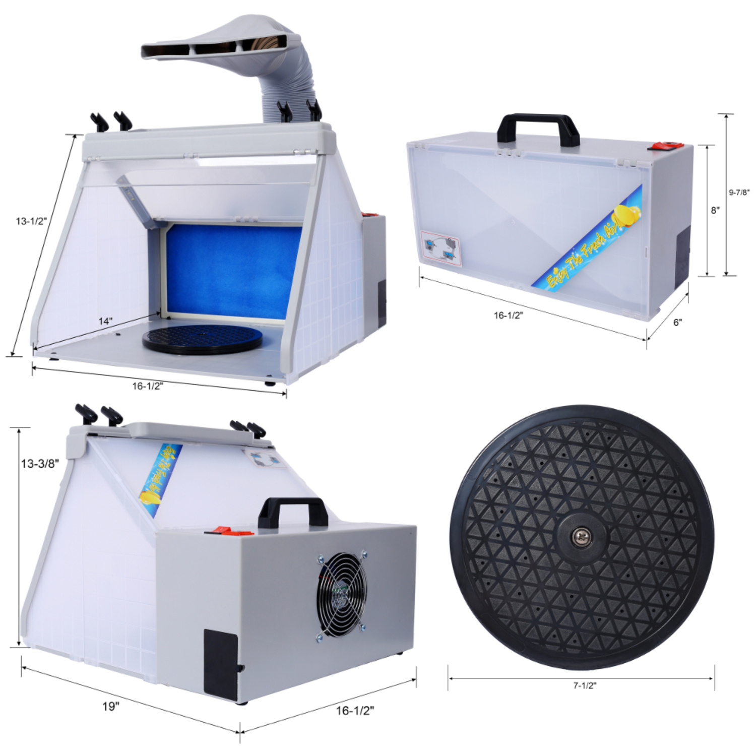 a portable spray booth kit designed model painting - Temu